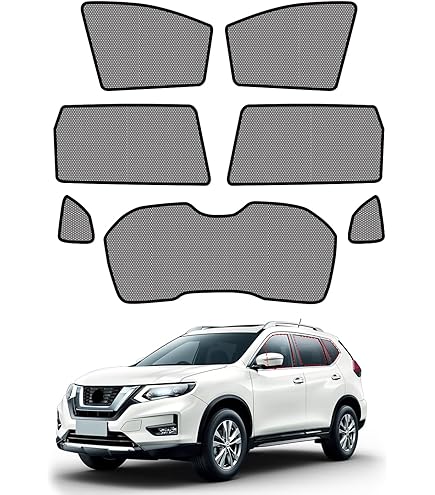 privacy sunshade T32 エクストレイル専用　リア用 エクストレイルT32系の車中泊ならカーテンいらずプライバシー
